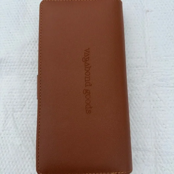 VAGABOND GOODS Vegan leather lightweight wallet. Cute cutouts. - Picture 2 of 4